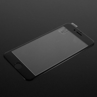 Folie De Protectie Tempered Glass Cu Acoperire Completa iPhone 6 / 6S Neagra