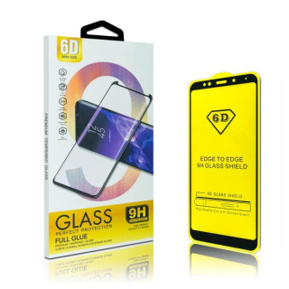 Folie protectie Sticla 6D, Full Glue iPhone​ 6 Plus​ black