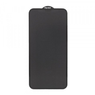 Folie protectie sticla 6D, Full Glue Apple iPhone 12 mini, Negru