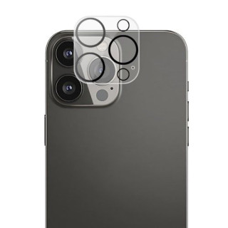 Folie Protectie Sticla iPhone 13 Pro Max Camera Transparenta