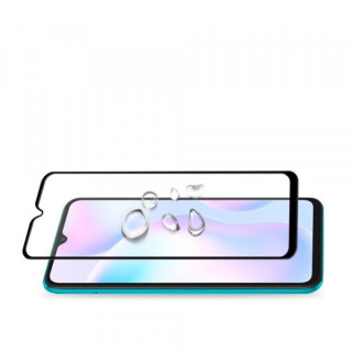Folie Sticla Xiaomi Redmi 9A Protectie Ecran Acoperire Completa Neagra