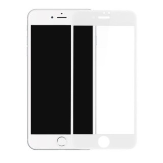 Geam Protectie Display iPhone 7 iPhone 8 Acoperire Completa 3D BASEUS Alb