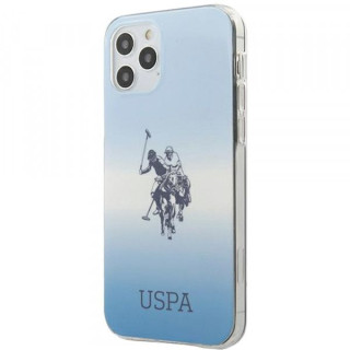 Husa Capac Spate Gradient Collection Albastru APPLE iPhone 12/12 Pro 6.1 US POLO