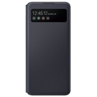 Husa de protectie Samsung S View Wallet Cover A42 (5G), Black