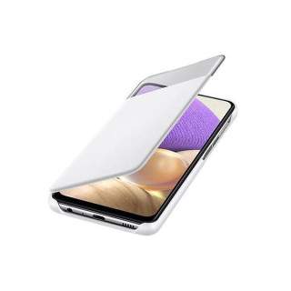 Husa de protectie Samsung Smart S View Wallet Cover Galaxy A32 (5G), White