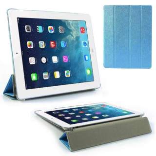 Husa Flip Cu Stand iPad 2 3 4 Albastra