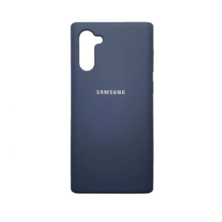 Husa Samsung Galaxy Note 10 Silicon Albastra