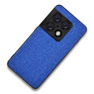 Husa Telefon OnePlus 10 Pro 5G Textil Albastra