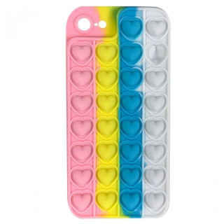 Lemontti Husa Heart Pop it iPhone 7/8/SE2020/SE2022 Multicolor 2