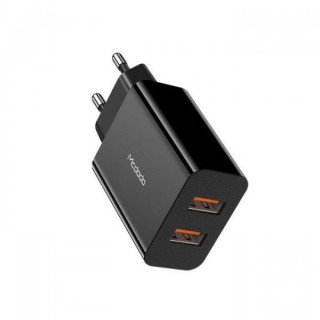 Mcdodo Incarcator Retea Quick Charger Dual USB Black (QC3.0, 18W)