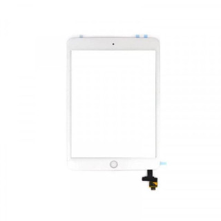 Touchscreen Cu buton si Conector IC Apple iPad Mini 3 Alb